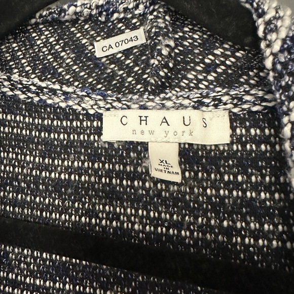 Chaus New York tweed cardigan - size XL - Picture 7 of 10